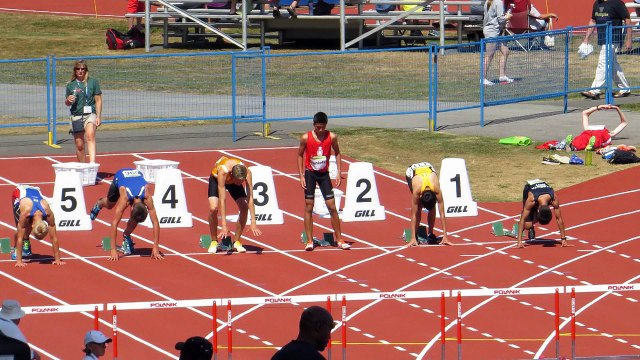 Youth National Track and Field Championships 2013 - Midget boys hurdles