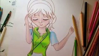 Colored Pencil Speedpaint, SereneSymphony