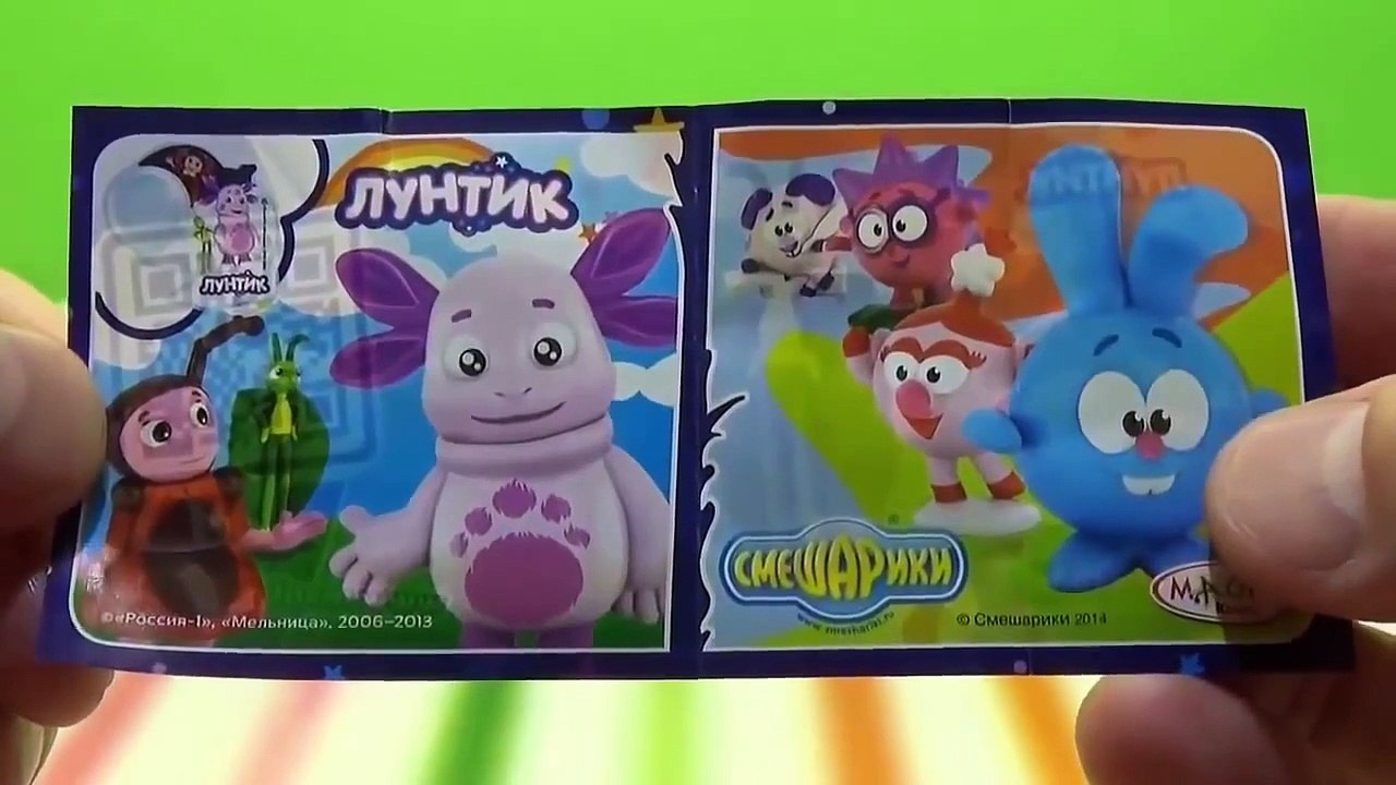 Kinder Surprise Eggs Disney Pixar Cars 2 Thomas Spongebob