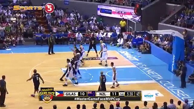 MVP CUP 2015_ Gilas Pilipinas 3.0 vs. New Zealand [1st Quarter] September 12,2015