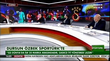 Dursun Özbek: "G.Saray Dünyada ilk 20 marka arasındadır"
