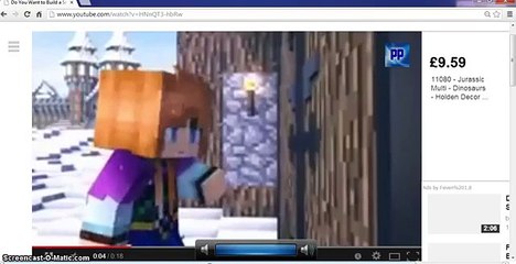 Do you wanna build a snowman minecraft (with sound)