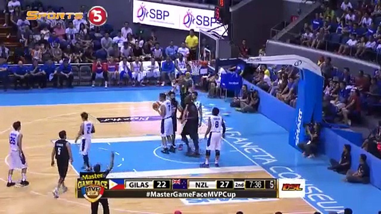 MVP CUP 2015_ Gilas Pilipinas 3.0 vs. New Zealand [2nd Quarter] September 12,2015