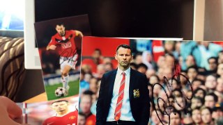 #28 RYAN GIGGS / POGOŃ SZCZECIN / DUŻO AUTOGRAFÓW