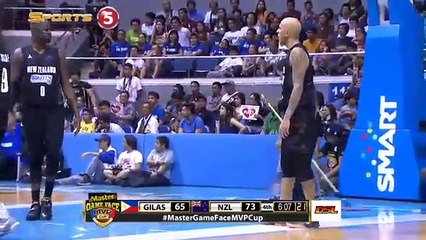 Gilas Pilipinas vs. New Zealand 4th Quarter MVP CUP 2015 Sep. 12 2015