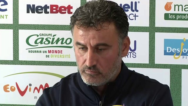 Foot - L1 - ASSE : Galtier «J'ai été sanctionné, je le savais...»