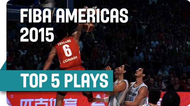 Top 5 Plays - Semi-Finals (Day 10) - 2015 FIBA Americas Championship