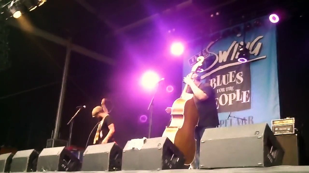 Johnny takes a beer solo