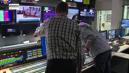 Hinter den Kulissen - Endmontage der Regie