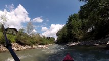 Flusswandern auf der Großache / Kössener Ache - Kajaktour von St. Johann nach Übersee