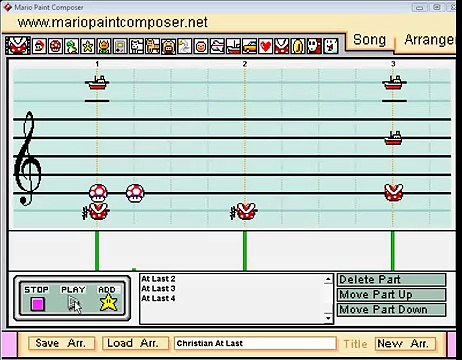 Mario Paint - At Last (Christian WWE Theme)
