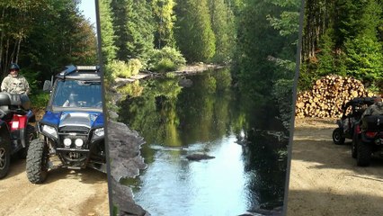 RIDE  DU CABANON A LA RESERVE MASTIGOUCHE 11 SEPT 2015
