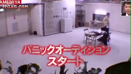 [ Funny Japanese game show ENGSUB ] - Ghost In Dressing Room