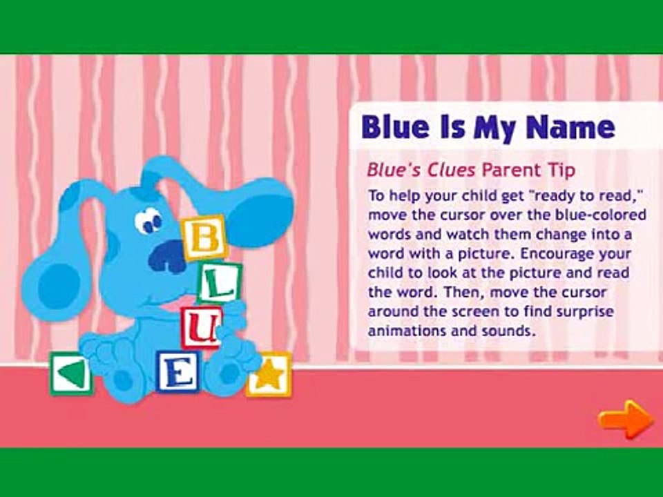 Blue Is My Name NEW Video Cartoon for Kids Great Story with Blue 2013