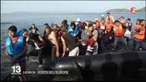 L'accueil difficile des réfugiés sur île de Lesbos