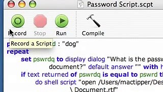 How To Password Protect Files and Applications