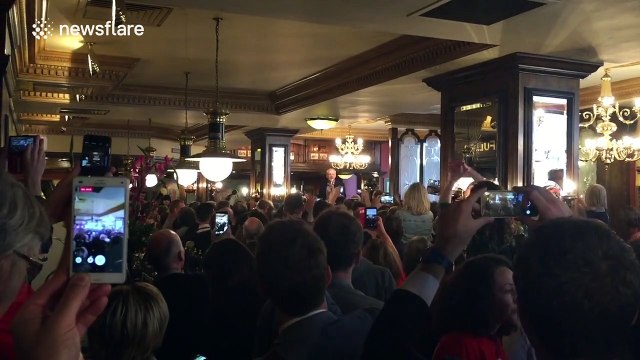 Jeremy Corbyn thanks supporters