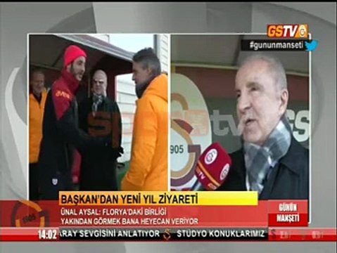 Ünal Aysal'dan Florya ziyareti