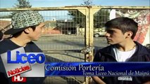 Reportaje Liceo Nacional de Maipú en toma. [Liceo Noticias HD]