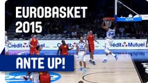 Antetokounmpo goes up for Alley-Oop - EuroBasket 2015