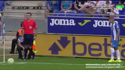 Cristiano Ronaldo 0:5 Fourth Goal | Espanyol v. Real Madrid 12.09.2015 HD
