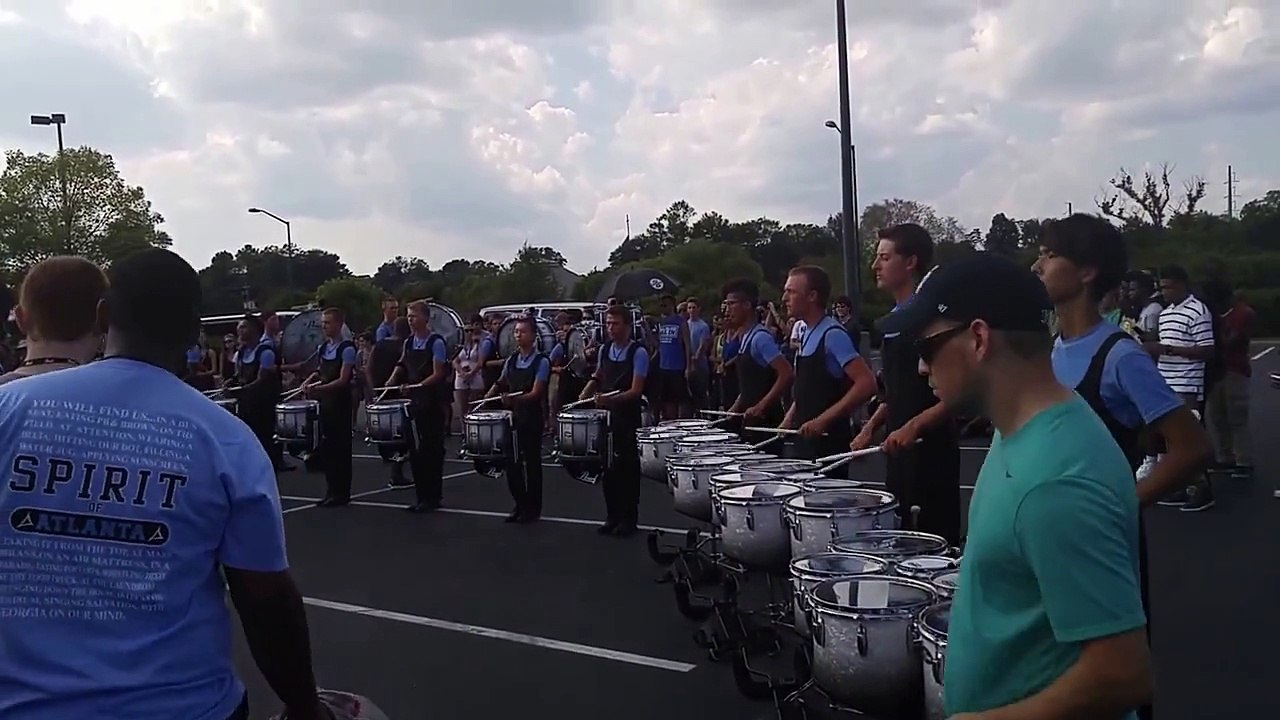 Spirit of Atlanta Drumline 2015 Triplet Rolls  HD