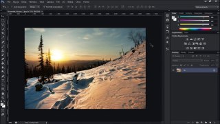 Photoshop tutorial ⎪ Śnieg
