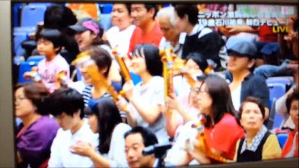 バレーボール男子Ｗ杯　日本、エジプト破る！中島美嘉も応援に