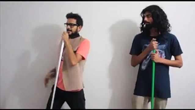 Coke Studio Season 8 parody uzair jaswal and Qurat-Ul-ain baloch