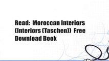 Read:  Moroccan Interiors (Interiors (Taschen))  Free Download Book