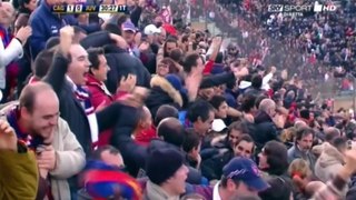 Cagliari-Juventus 2-0 (29-11-09) gol di Nenè e Matri+finale, telecronaca di Vittorio Sanna