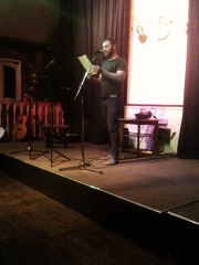 Joseph Burke The Poet | Open Mic Night Fiddle & Bone Birmingham 1st Sept 2015