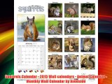 Squirrels Calendar - 2015 Wall calendars - Animal Calendar - Monthly Wall Calendar by Avonside
