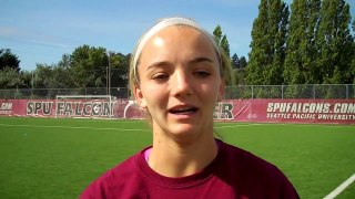 SPU WOMEN'S SOCCER: Taylor Hauck (Sept. 7, 2015)