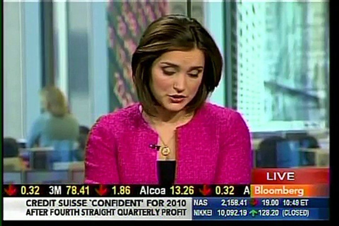 Lady Barbara Judge on Bloomberg TV