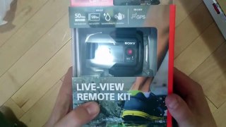 Unboxing Sony Action Cam (AZ1VR)