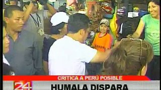 2011-01-06 Ollanta: Sinverguenzas quieren Seguir Robando al País, 24 Horas