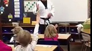Awesome classroom lesson from Master Winkler