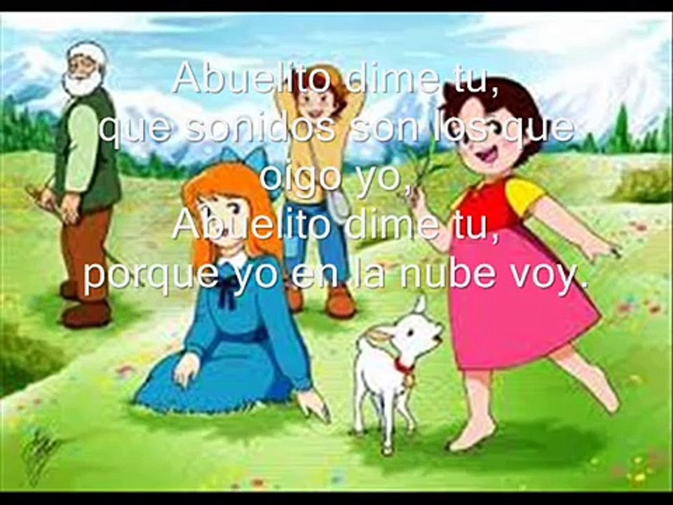 letra de abuelito dime tu