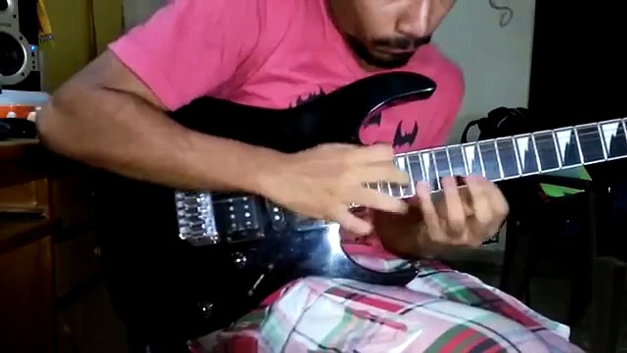 Symphony X - Sea Of Lies Guitar Solo Cover