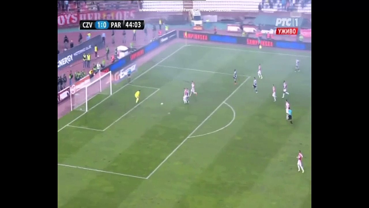 Alen Stevanovic 1:1 | Red Star Beograd - Partizan Beograd 12.09.2015 HD