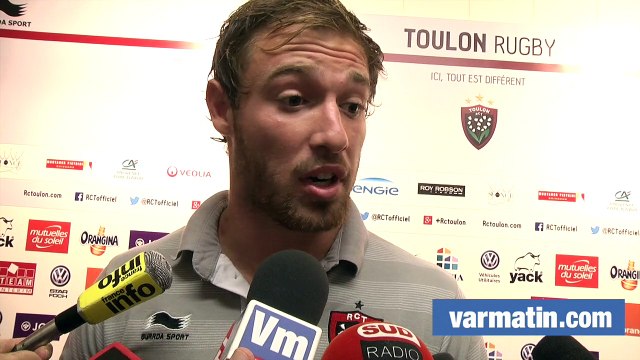 La réaction de Théo Belan après la victoire du RCT sur La Rochelle
