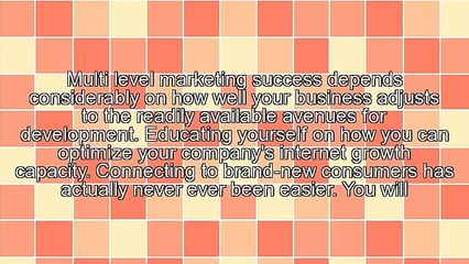 Energize Your Network Marketing With These Suggestions