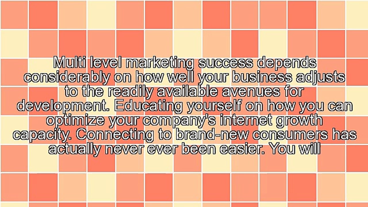 Energize Your Network Marketing With These Suggestions