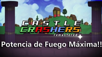 castle crasers logro  potencia de fuego máxima