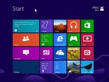 Windows 8.0 Professional - Access Internet Explorer 10 Desktop Style