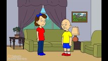 Caillou fakes sick and gets grounded