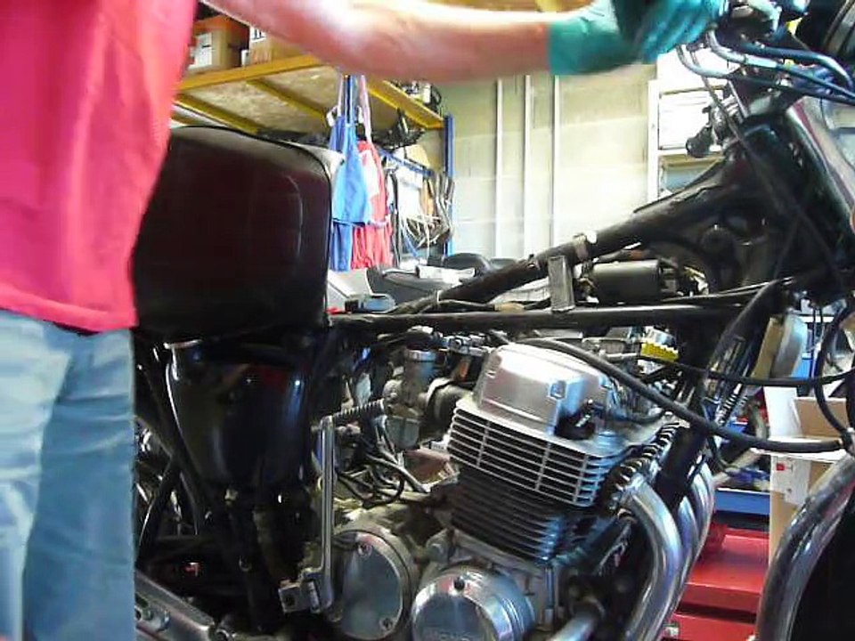 Remise en route Honda Cb 750 K2