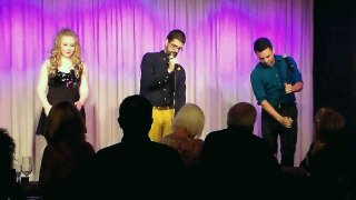 Justin, Shaun, and Lizzie sing 