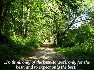 Inspirational quotes - "Optimist Creed"